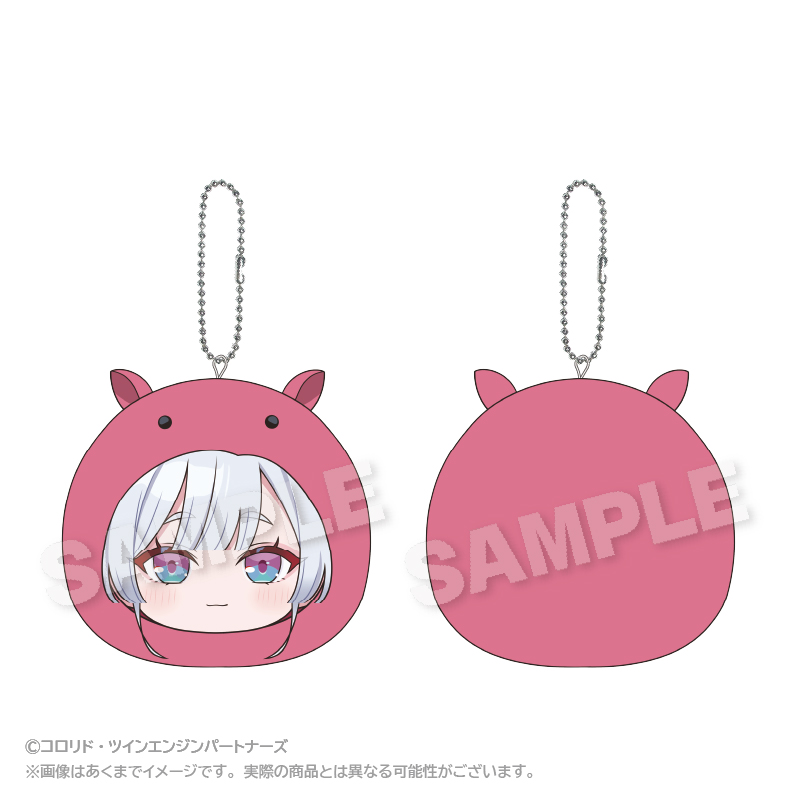 "Cosmic Princess Kaguya!" Marumates Cushion Key Chain Runami Yachiyo