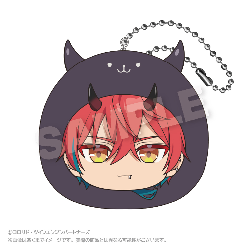 "Cosmic Princess Kaguya!" Marumates Cushion Key Chain Mikado Akira