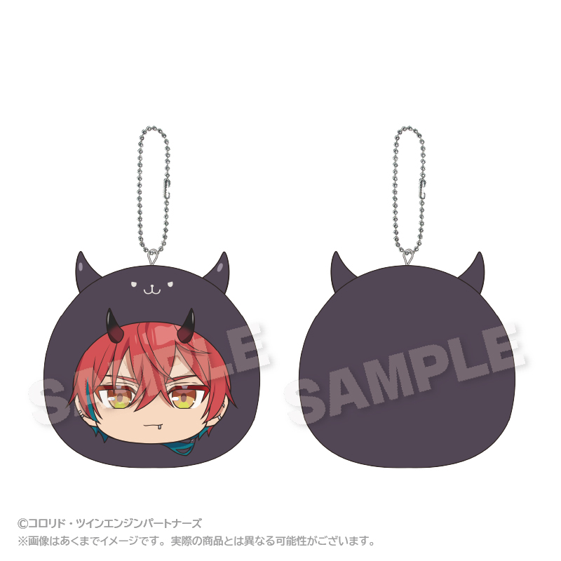 "Cosmic Princess Kaguya!" Marumates Cushion Key Chain Mikado Akira