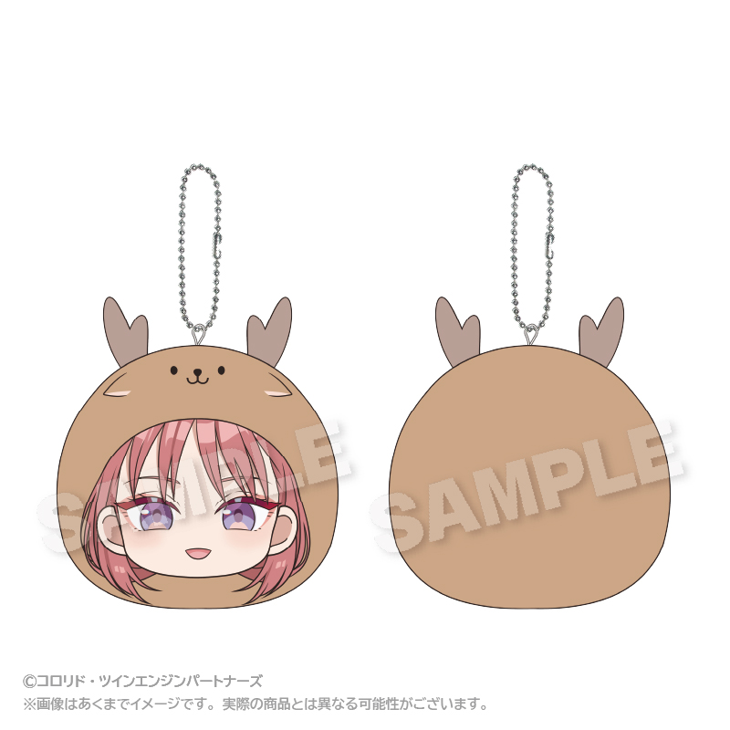 "Cosmic Princess Kaguya!" Marumates Cushion Key Chain Ayatsumugi Roka