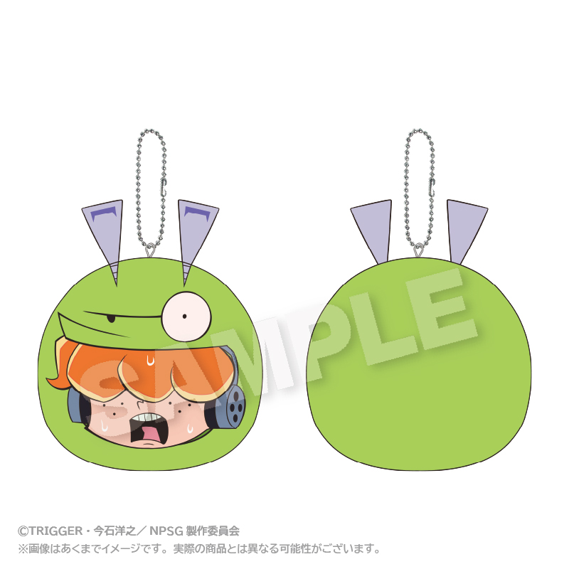 "New Panty & Stocking with Garterbelt" Marumates Cushion Key Chain Brief