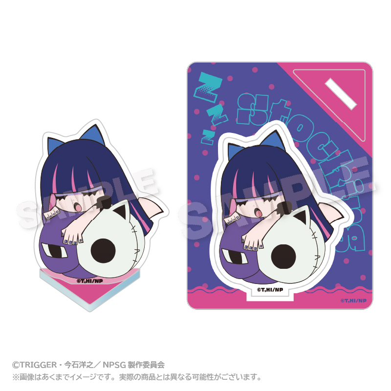 "New Panty & Stocking with Garterbelt" Fuwamin Acrylic Mascot Stocking