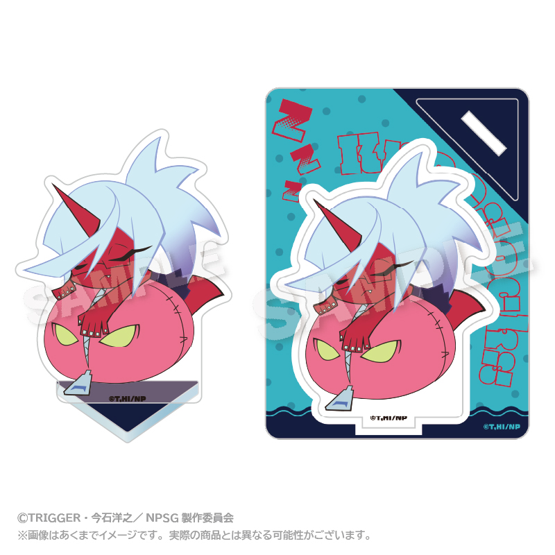 "New Panty & Stocking with Garterbelt" Fuwamin Acrylic Mascot Kneesocks