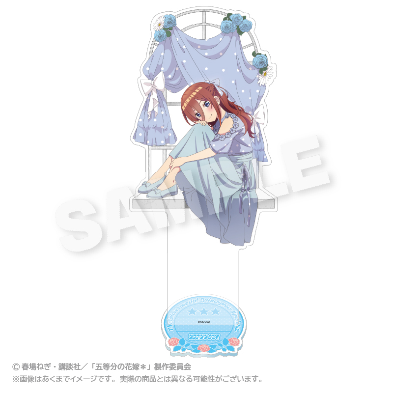 "The Quintessential Quintuplets Specials 2" Big Acrylic Stand Dot Pastel Ver. Nakano Miku