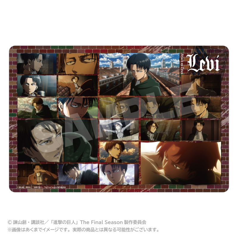 "Attack on Titan" Memories Desk Mat Levi