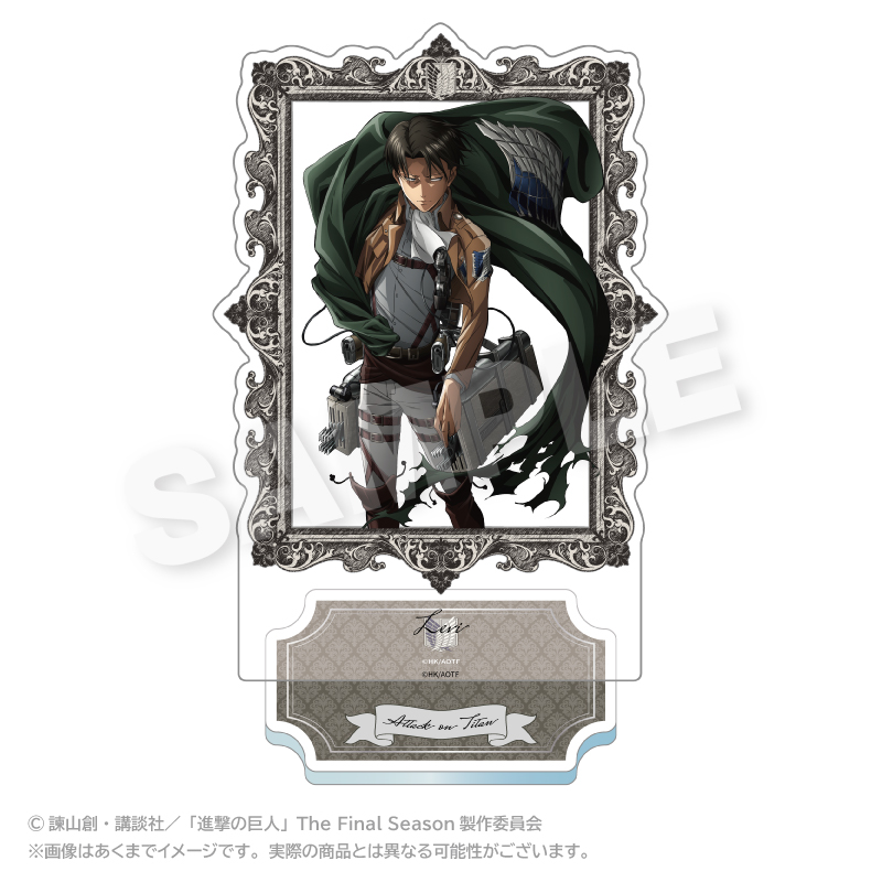 "Attack on Titan" Frame Acrylic Stand Levi