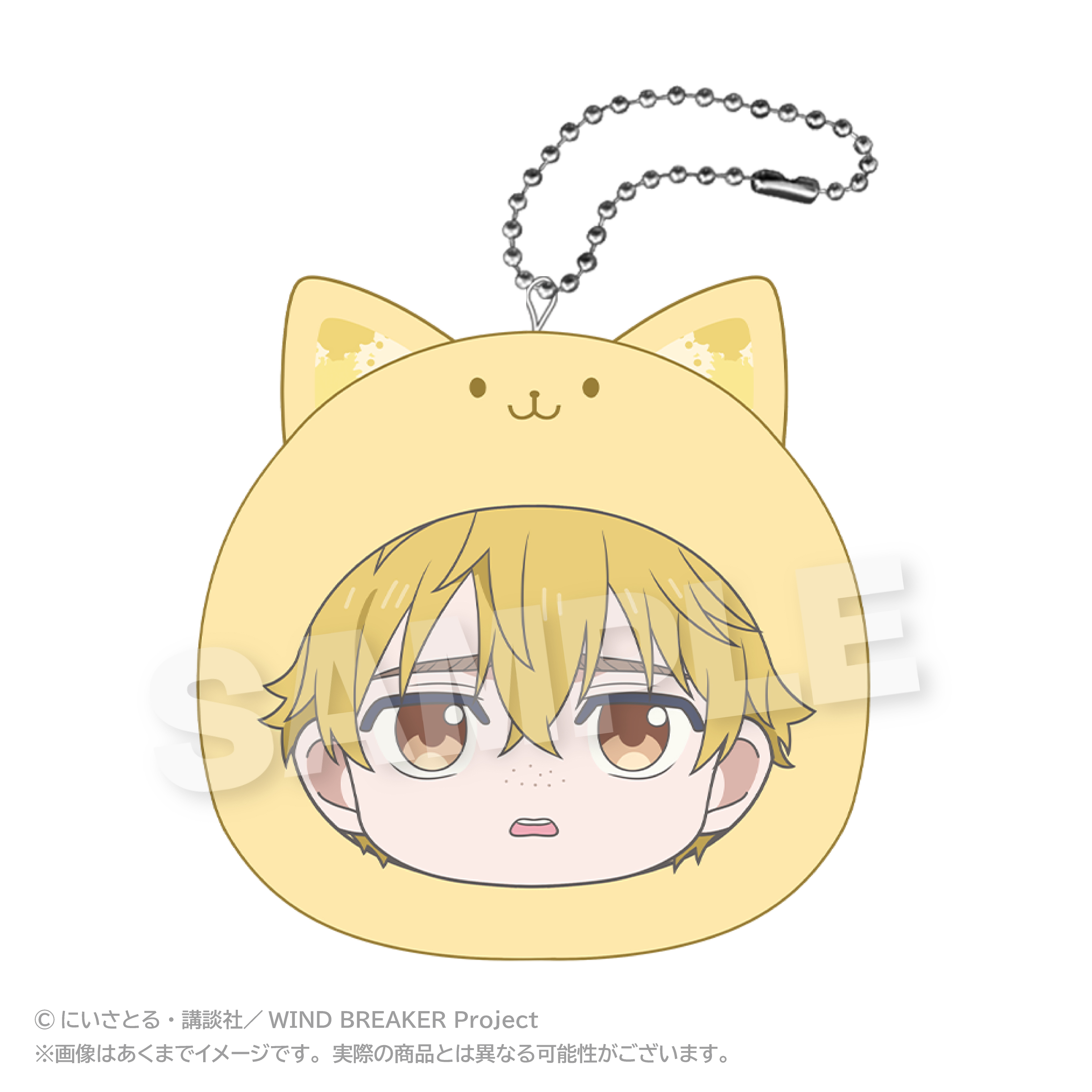 "Wind Breaker" Marumates Cushion Key Chain Pastel Ver. Nirei Akihiko
