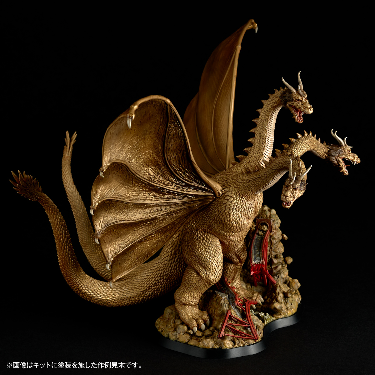 ARTPLA SCULPTURE WORKS "Godzilla" King Ghidorah Re: Imagination