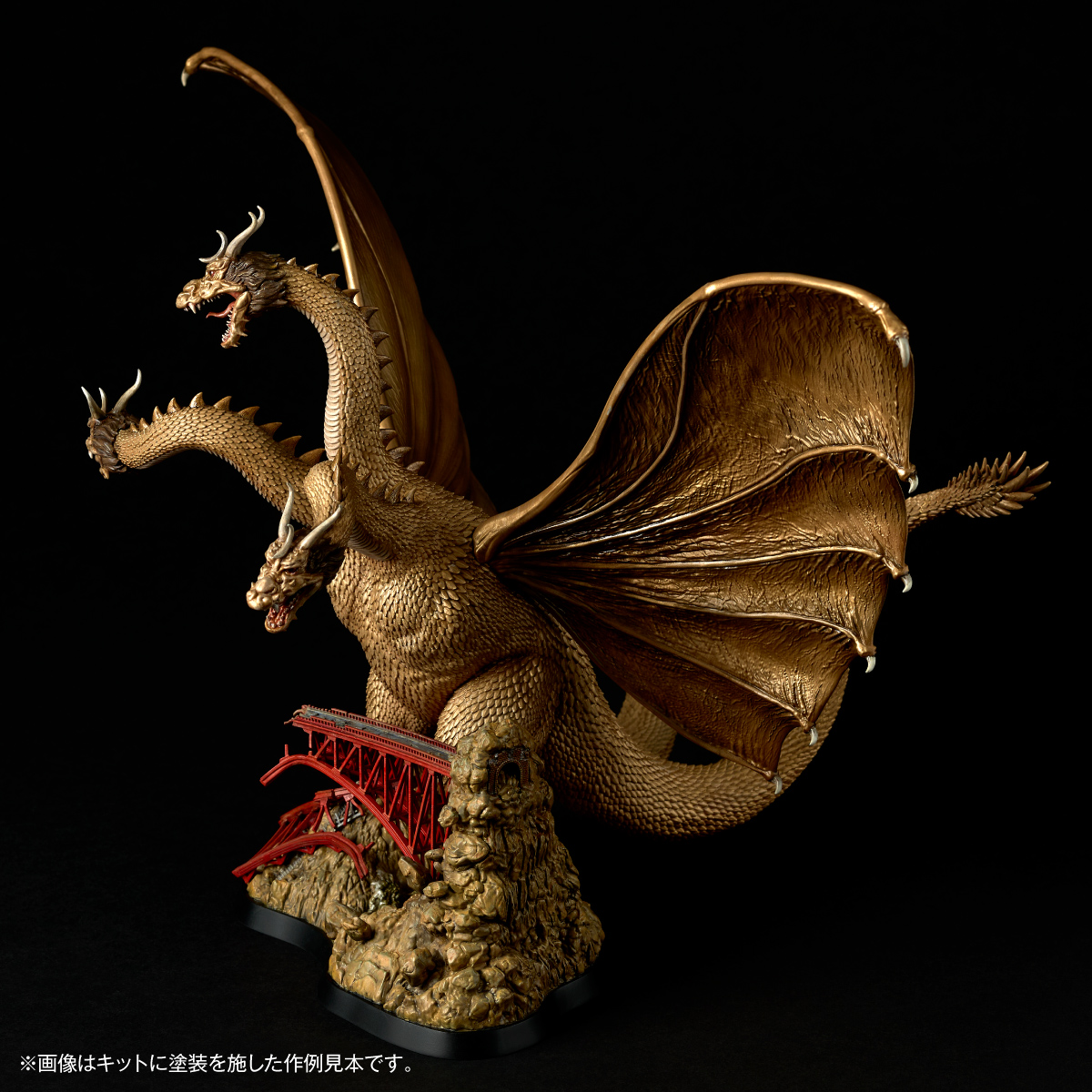 ARTPLA SCULPTURE WORKS "Godzilla" King Ghidorah Re: Imagination