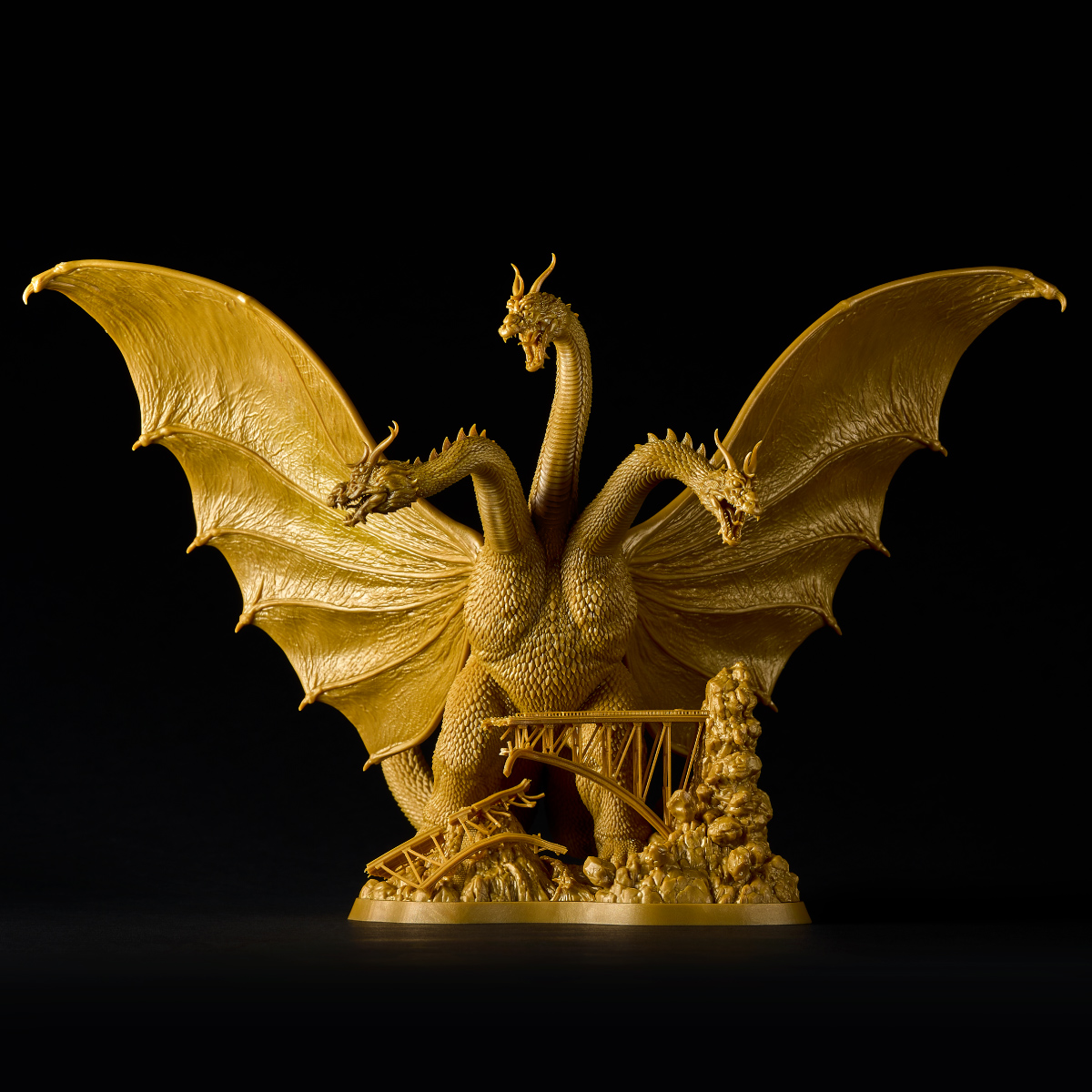 ARTPLA SCULPTURE WORKS "Godzilla" King Ghidorah Re: Imagination
