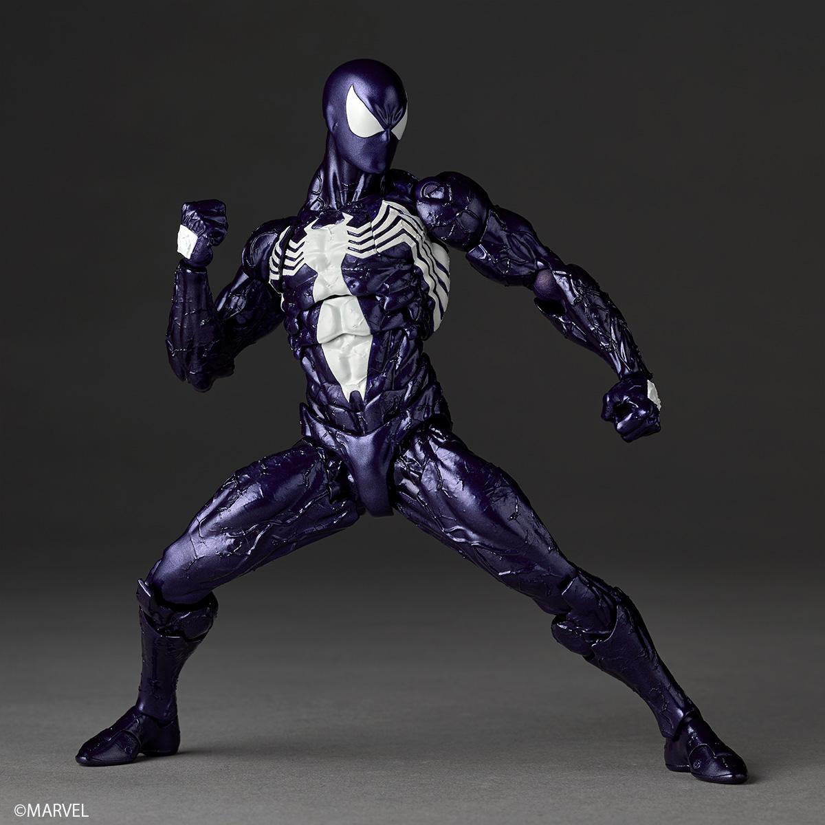 Revoltech Amazing Yamaguchi Symbiote Spider-Man (Purple Ver.)