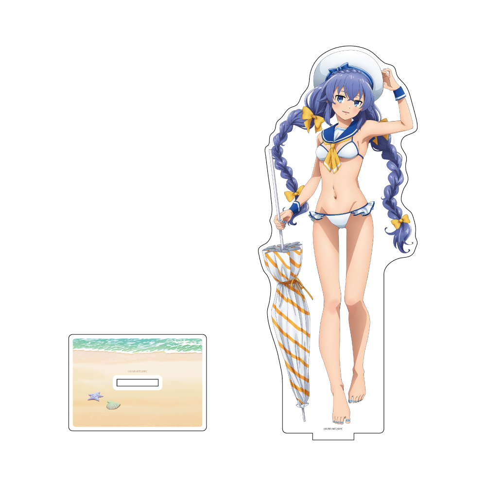 "Mushoku Tensei: Jobless Reincarnation Season 2" Original Illustration Extra Large Acrylic Stand Roxy / Marine Sailor Swimwear