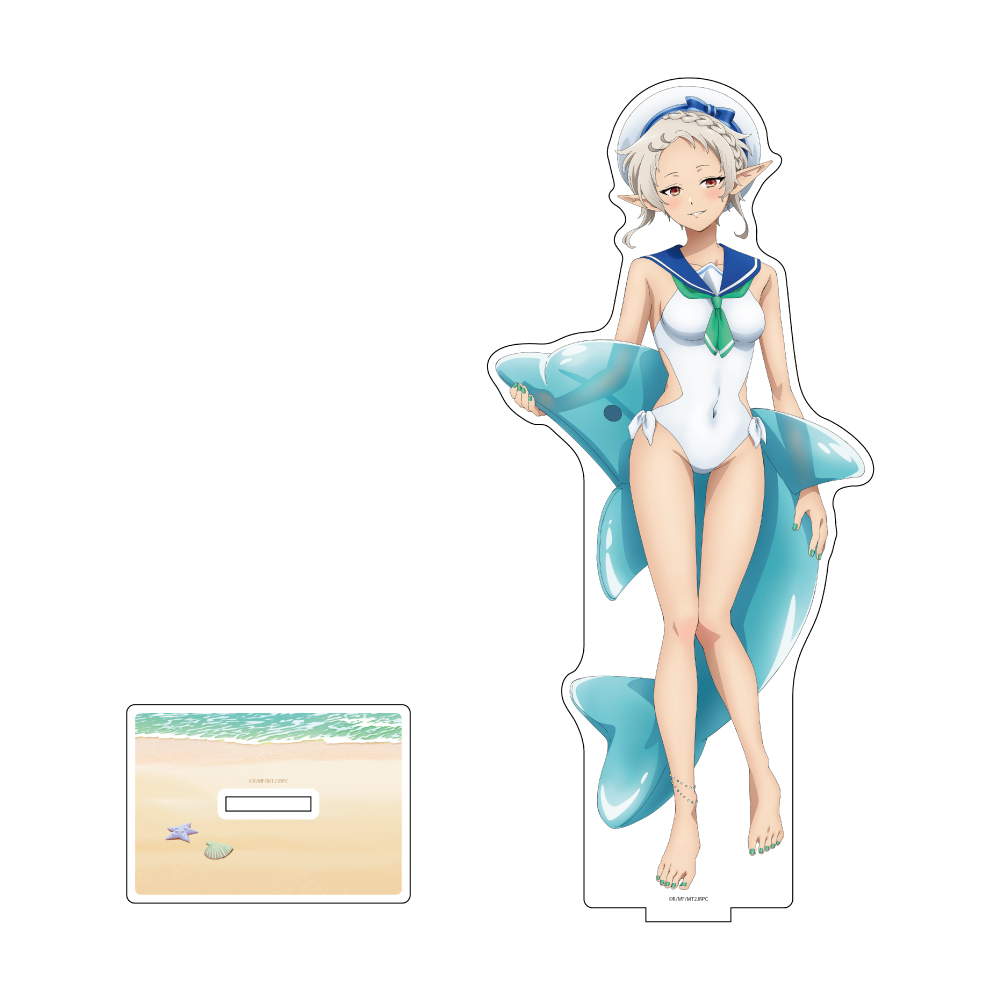 "Mushoku Tensei: Jobless Reincarnation Season 2" Original Illustration Extra Large Acrylic Stand Sylphiette / Marine Sailor Swimwear