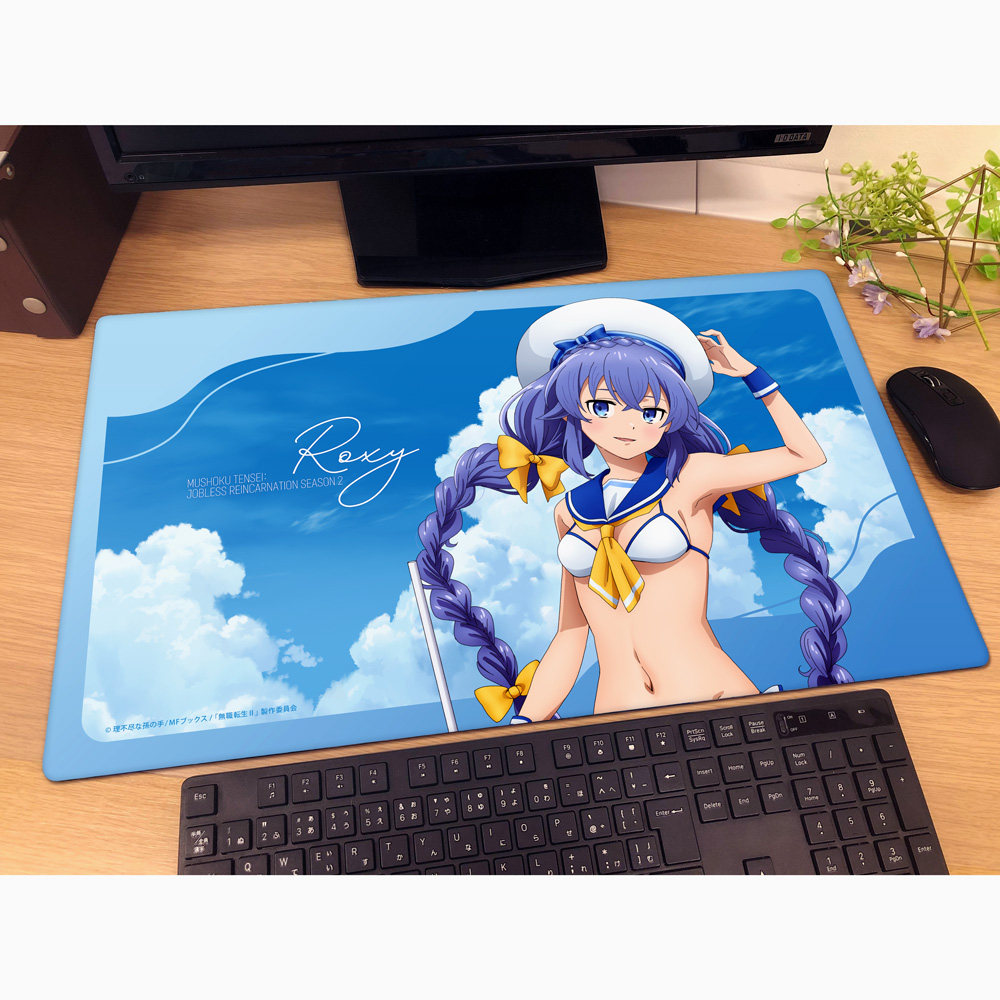 "Mushoku Tensei: Jobless Reincarnation Season 2" Original Illustration Rubber Mat Roxy / Marine Sailor Swimwear