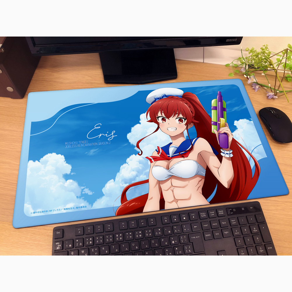 "Mushoku Tensei: Jobless Reincarnation Season 2" Original Illustration Rubber Mat Eris / Marine Sailor Swimwear