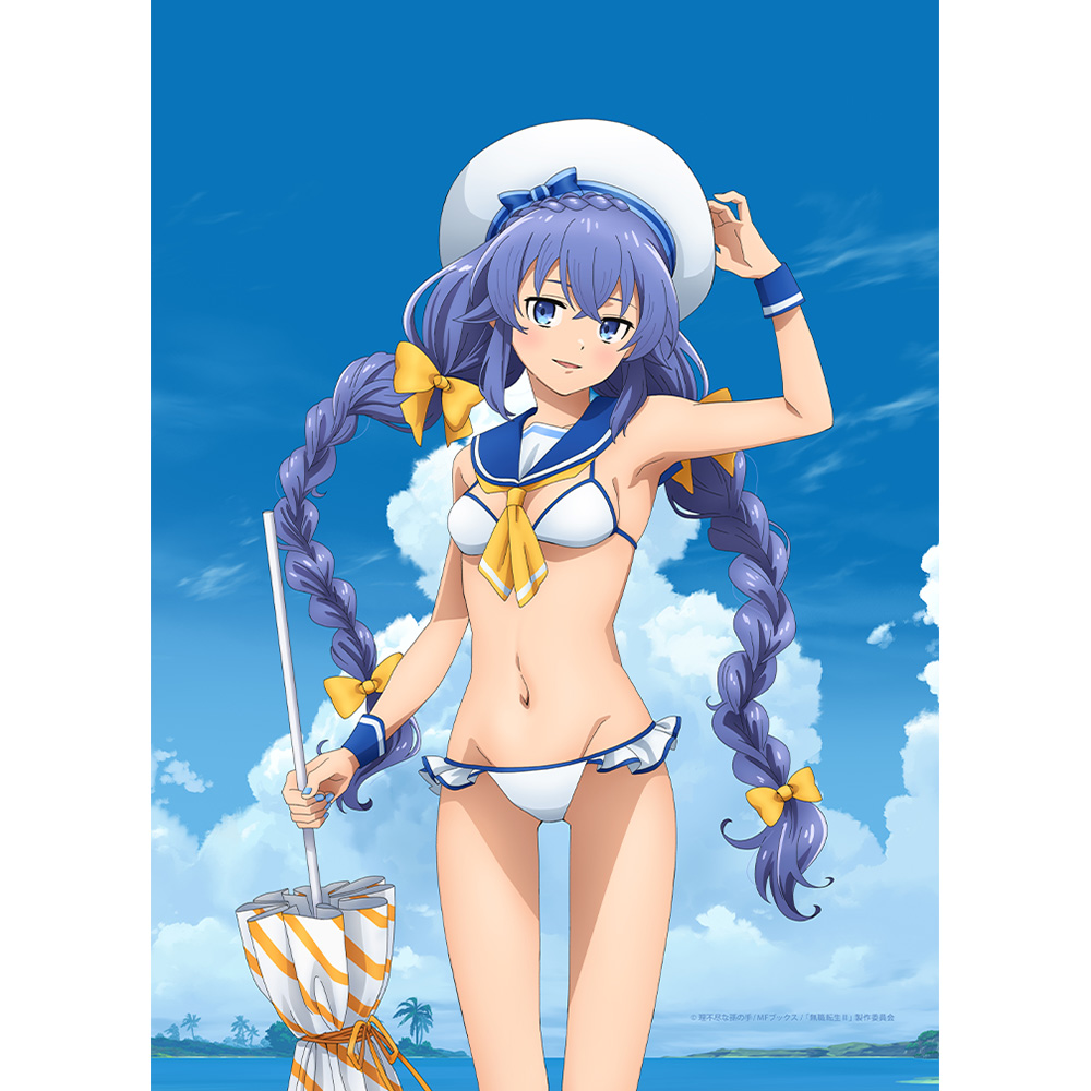 "Mushoku Tensei: Jobless Reincarnation Season 2" Original Illustration B2 Tapestry Roxy / Marine Sailor Swimwear W Suede
