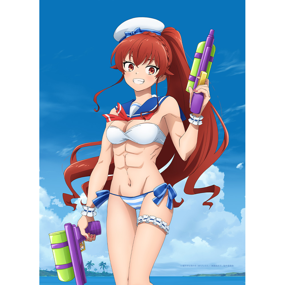 "Mushoku Tensei: Jobless Reincarnation Season 2" Original Illustration B2 Tapestry Eris / Marine Sailor Swimwear W Suede