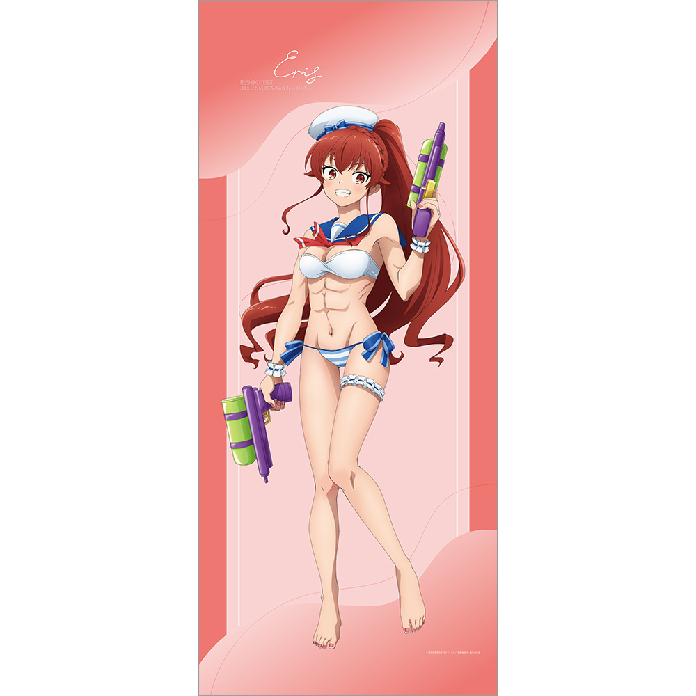 "Mushoku Tensei: Jobless Reincarnation Season 2" Original Illustration Extra Large Tapestry Eris / Marine Sailor Swimwear