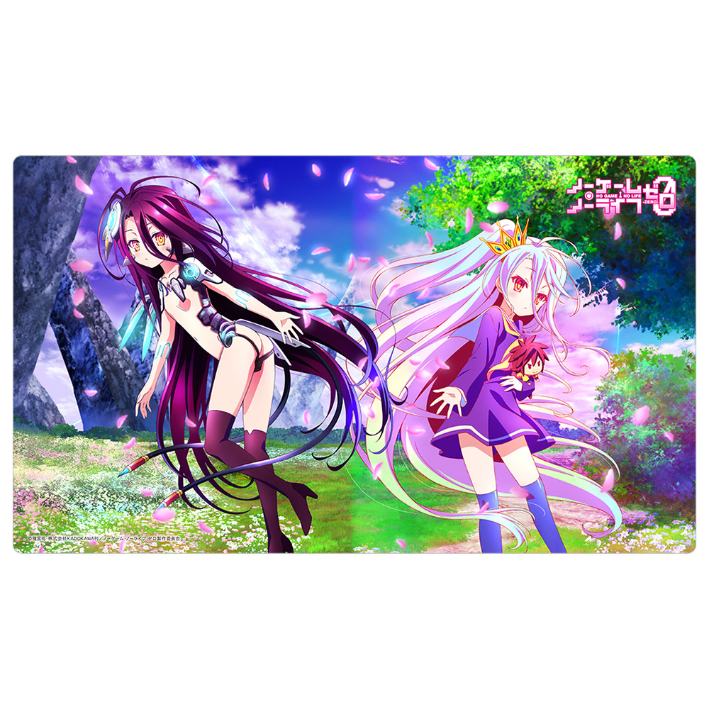 "No Game No Life: Zero" Rubber Mat Shiro & Schwi 2