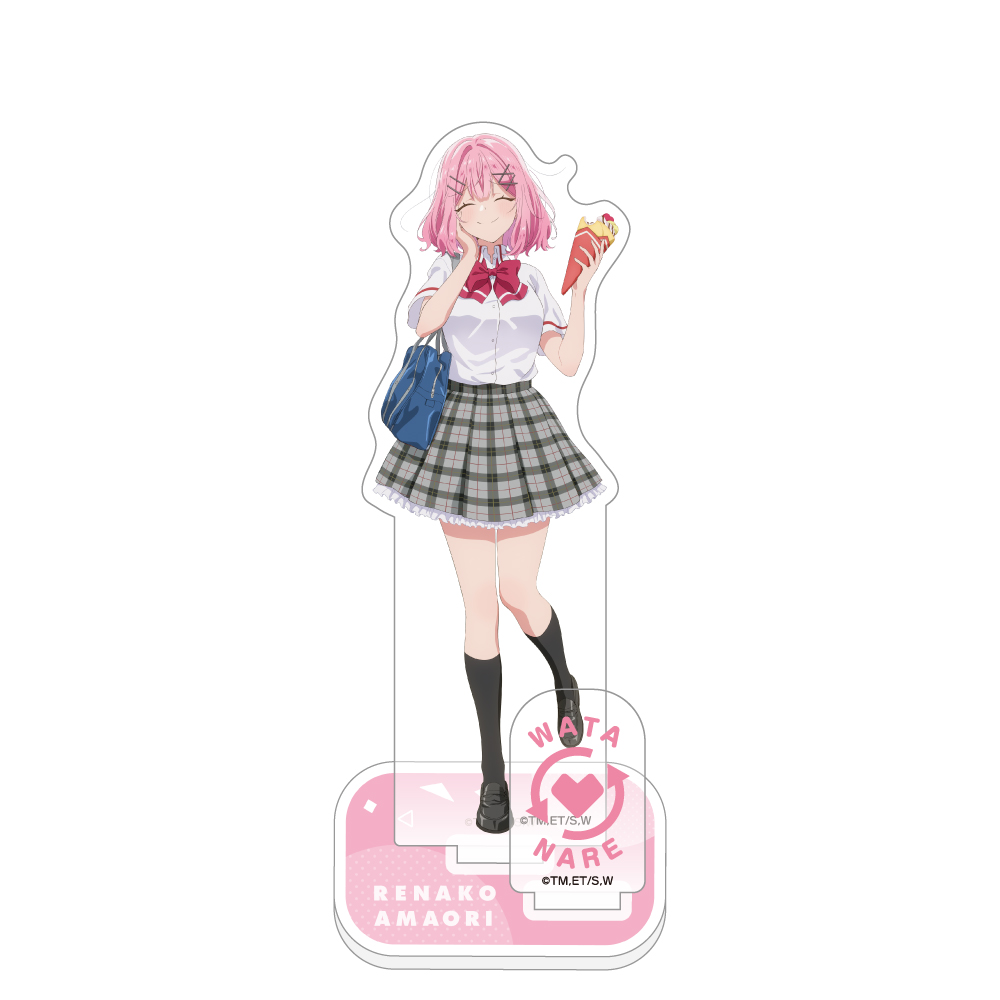 "There's No Freaking Way I'll be Your Lover! Unless..." Original Illustration Acrylic Stand Amaori Renako / School Uniform