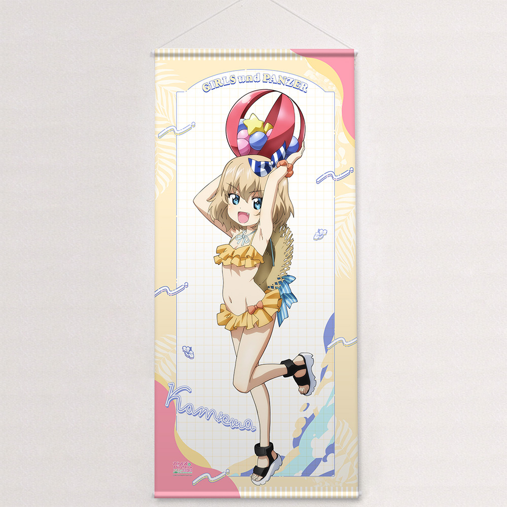 "GIRLS und PANZER das Finale" Original Illustration Extra Large Tapestry Katyusha / Resort Swimwear