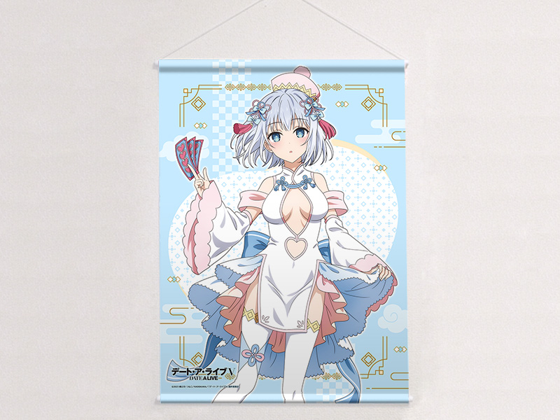 "Date A Live V" Original Illustration B2 Tapestry Tobiichi Origami / Pastel China W Suede