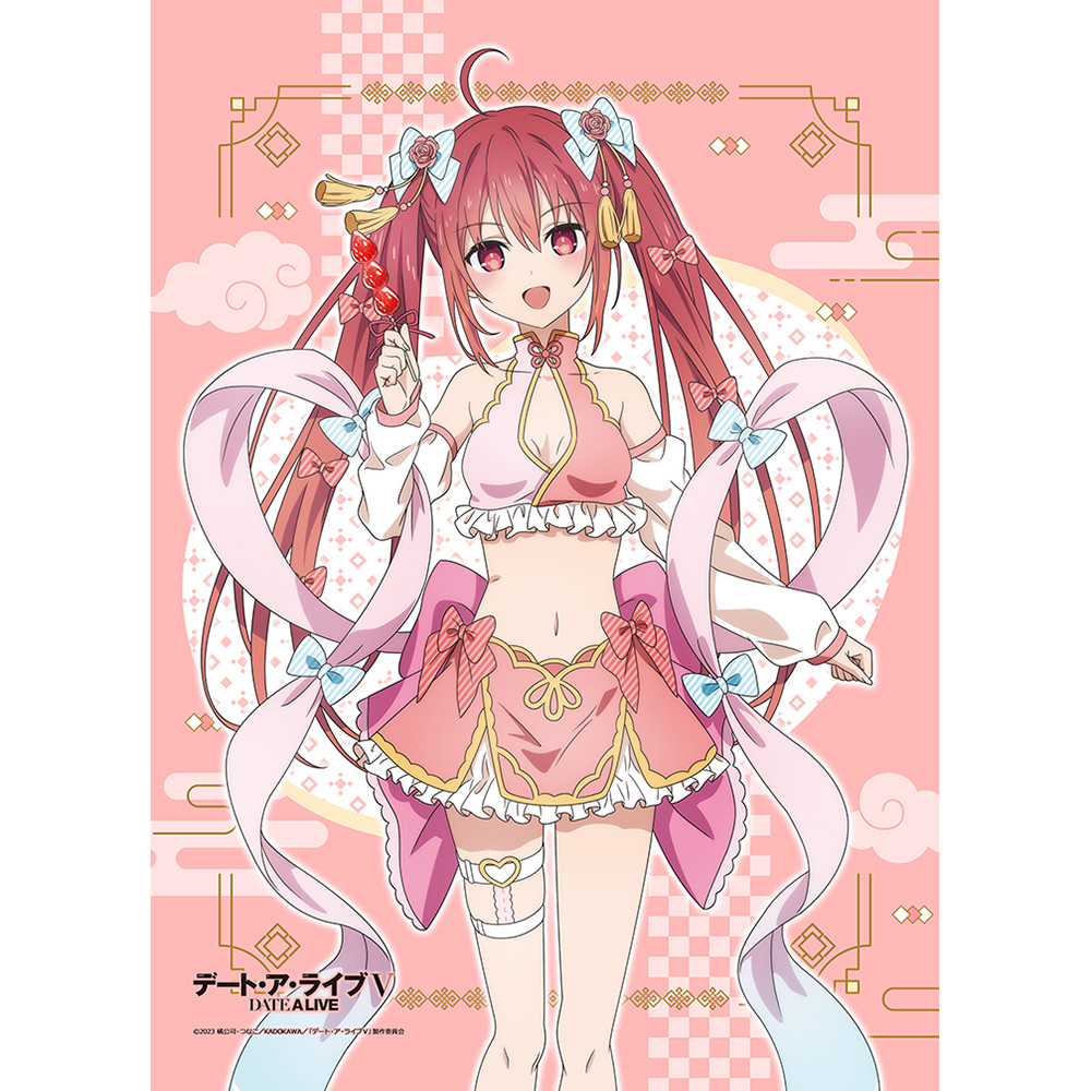 "Date A Live V" Original Illustration B2 Tapestry Itsuka Kotori / Pastel China W Suede