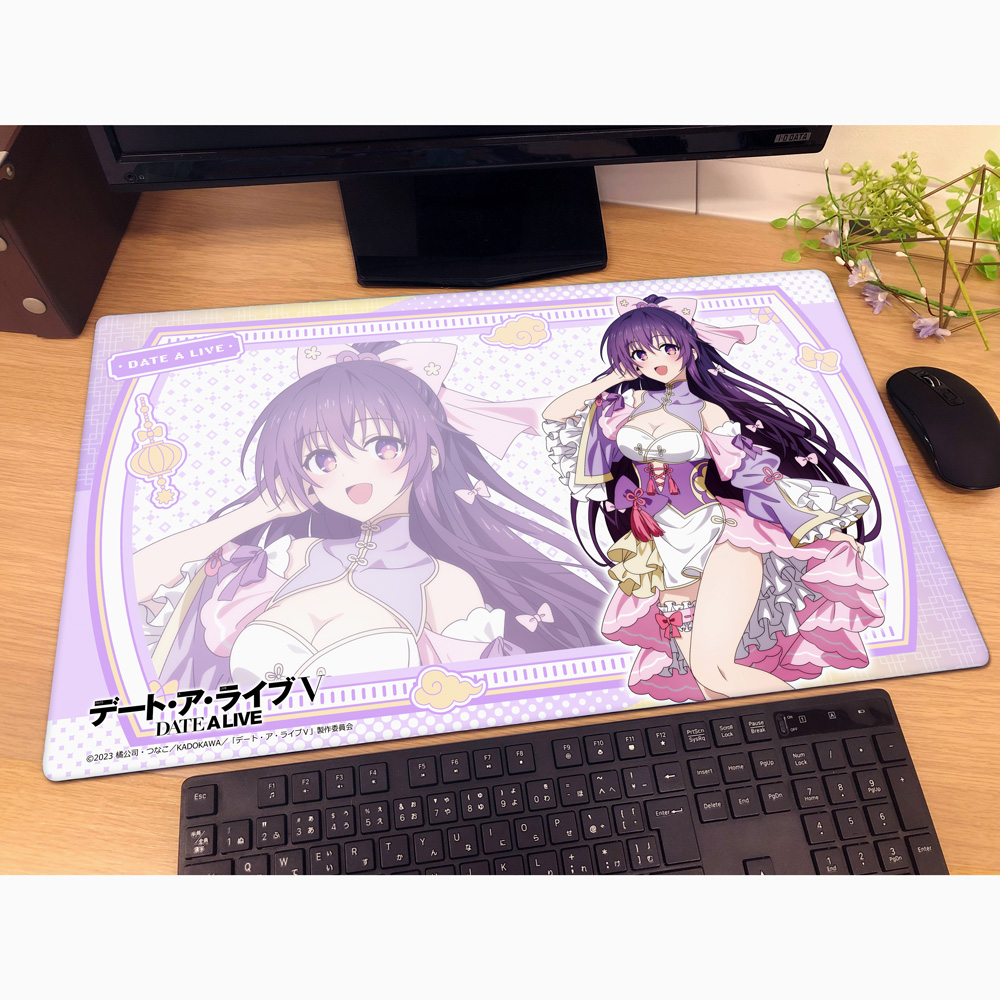 "Date A Live V" Original Illustration Rubber Mat Yatogami Tohka / Pastel China