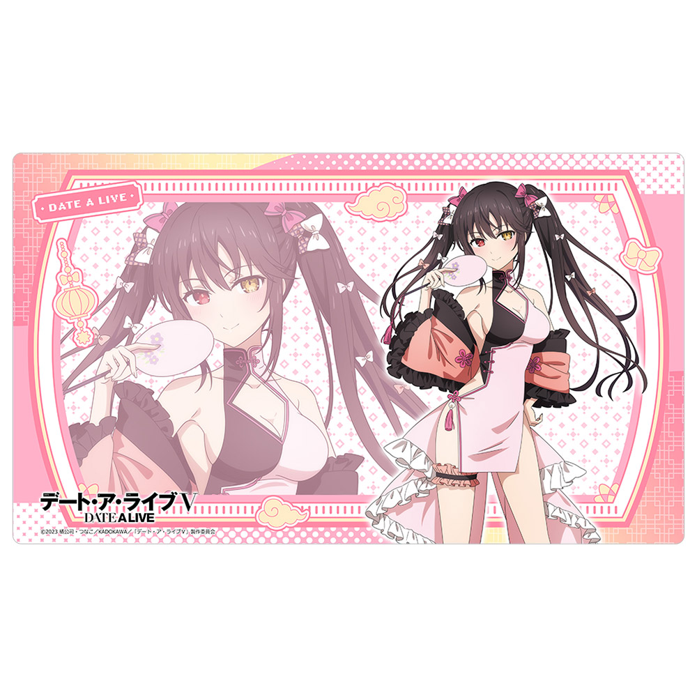 "Date A Live V" Original Illustration Rubber Mat Tokisaki Kurumi / Pastel China