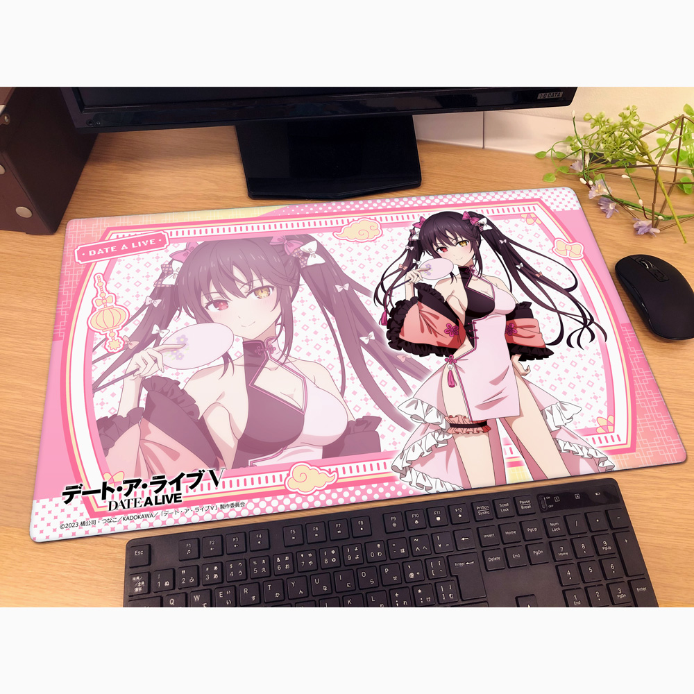 "Date A Live V" Original Illustration Rubber Mat Tokisaki Kurumi / Pastel China