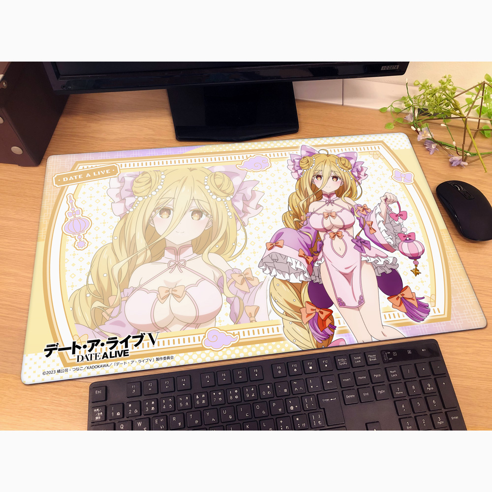 "Date A Live V" Original Illustration Rubber Mat Hoshimiya Mukuro / Pastel China