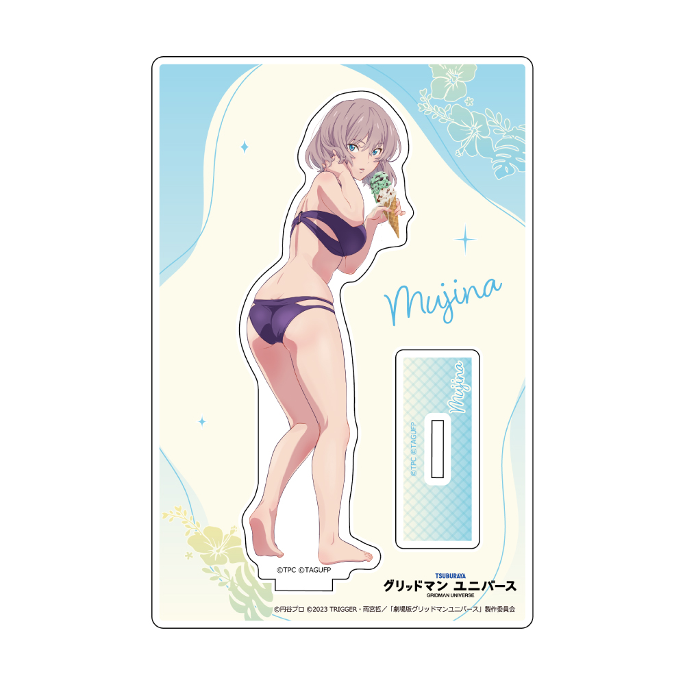 "GRIDMAN UNIVERSE" Original Illustration Acrylic Stand Mujina / Swimwear
