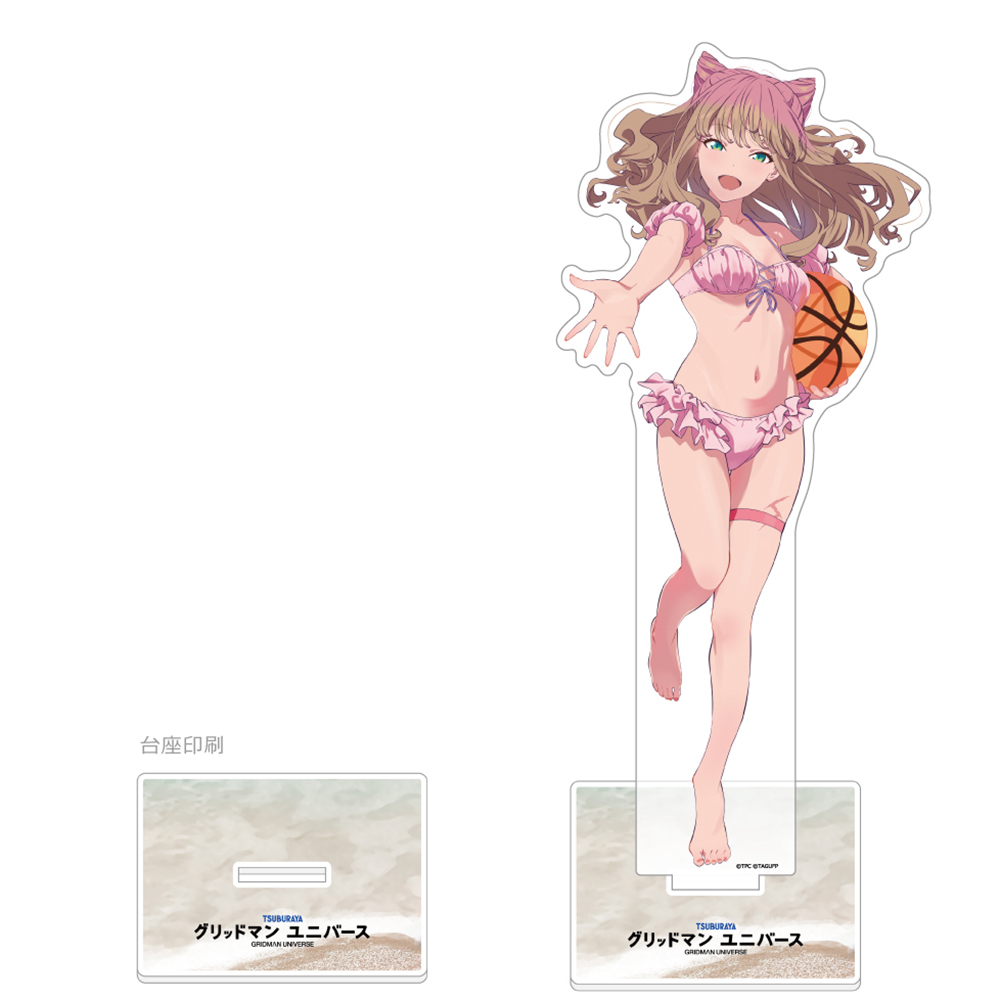 "GRIDMAN UNIVERSE" Original Illustration Extra Large Acrylic Stand Minami Yume / Swimwear