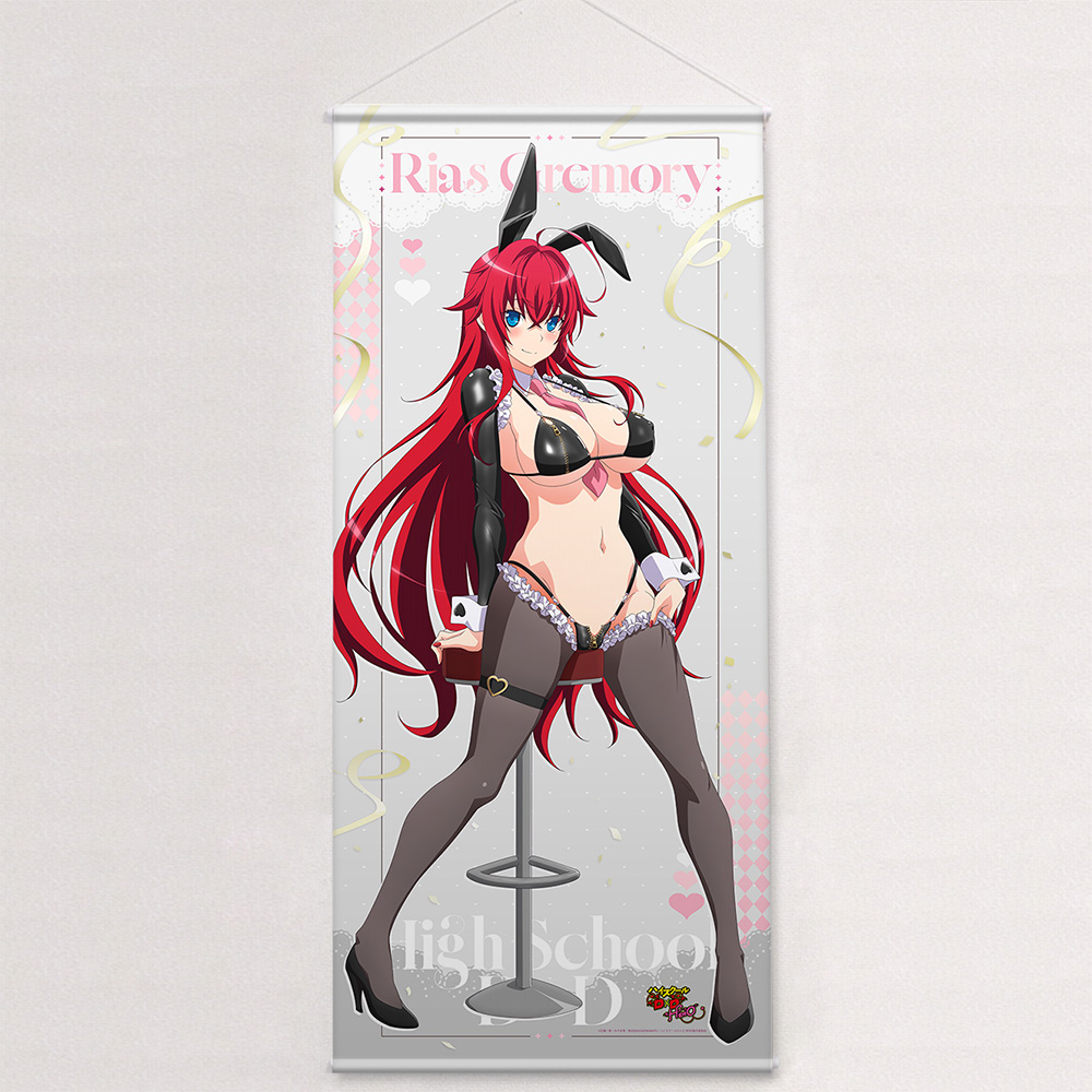 "High School DxD Hero" Original Illustration Extra Large Tapestry Rias Gremory / Reverse Bunny (Black)