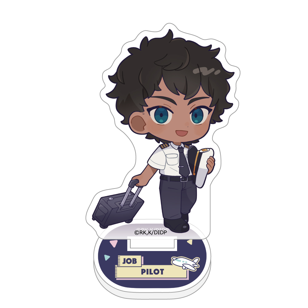 "Delicious in Dungeon" Acrylic Stand Kabru / Job Costume