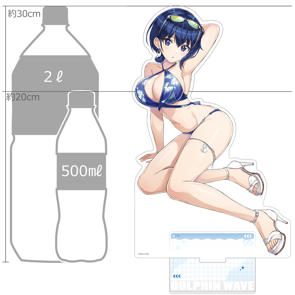 "Dolphin Wave" Extra Large Acrylic Stand Tojo Michiru (Dolwave General Election 2024)