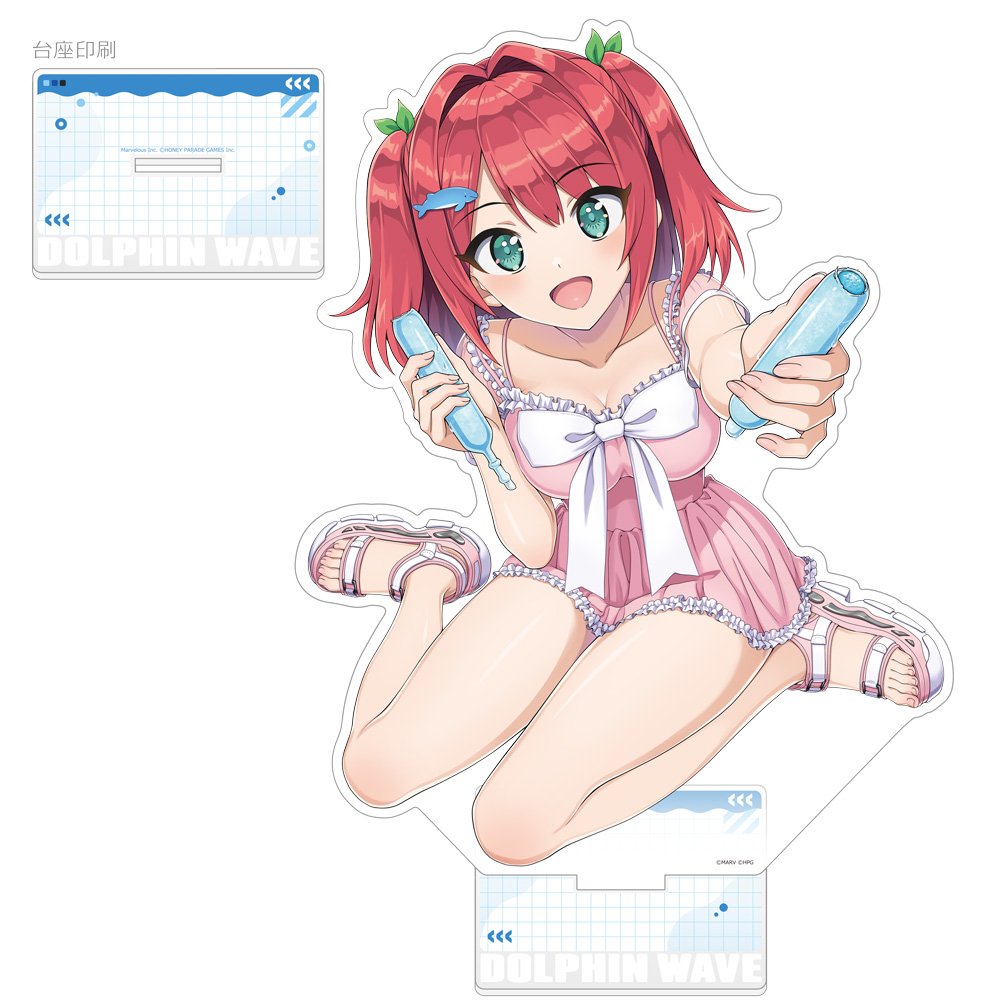 "Dolphin Wave" Extra Large Acrylic Stand Sakimiya Kohari (Swimwear)