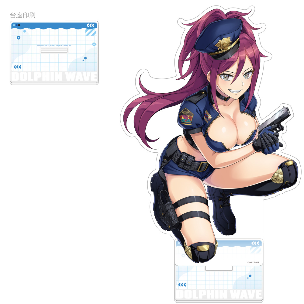 "Dolphin Wave" Extra Large Acrylic Stand Kurenashi Yuri (Sexy Police)