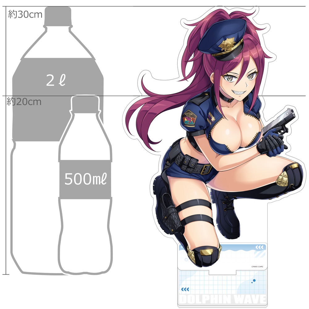 "Dolphin Wave" Extra Large Acrylic Stand Kurenashi Yuri (Sexy Police)
