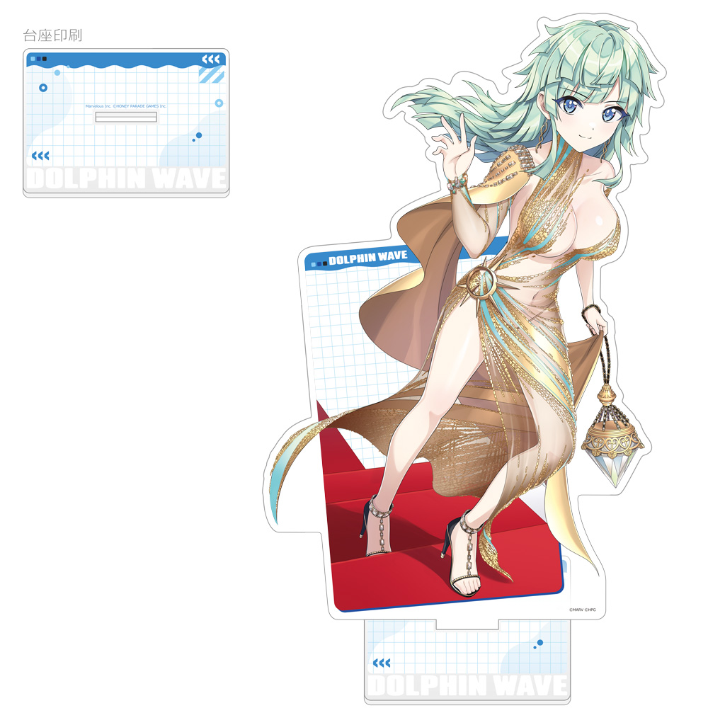 "Dolphin Wave" Extra Large Acrylic Stand Selena Lewis (Vt-Collection Philia)