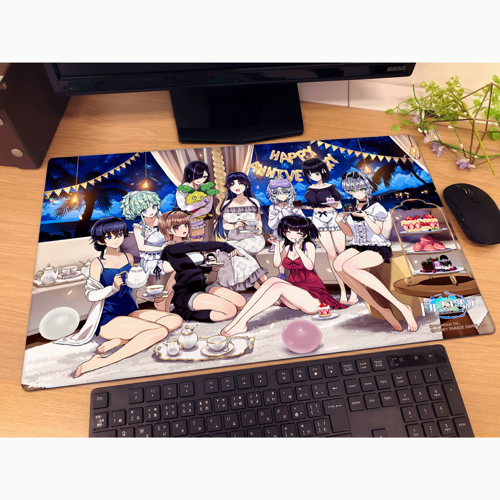 "Dolphin Wave" Rubber Mat Congratulations! 2.5th Anniversary!!