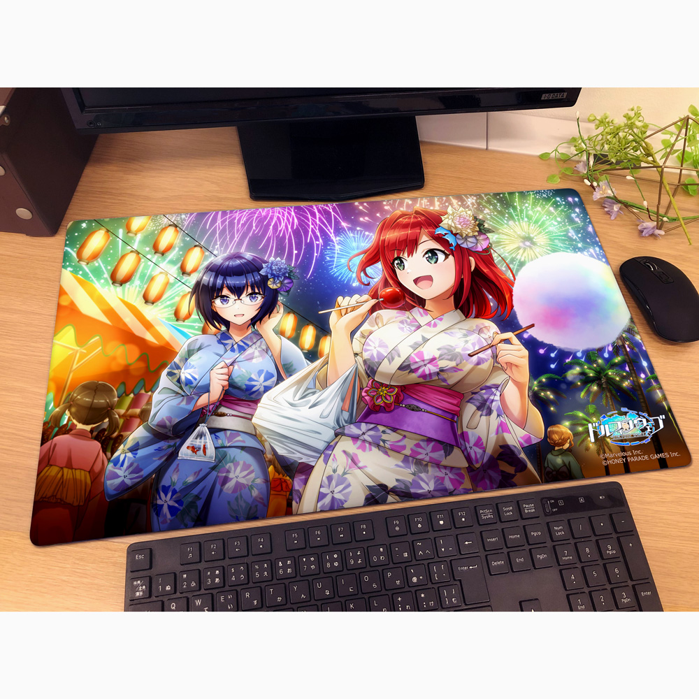 "Dolphin Wave" Rubber Mat Congratulations! First Festival