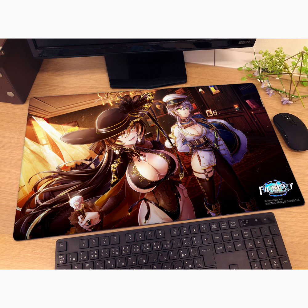 "Dolphin Wave" Rubber Mat Congratulations! Kihujin to Konoehei