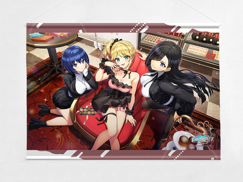 "Dolphin Wave" B2 Tapestry Kimiiro ni Someru Valentine