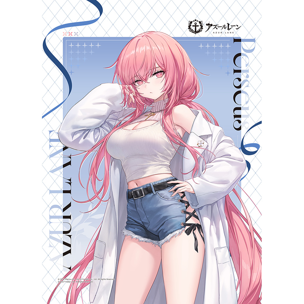 "Azur Lane" Original Illustration B2 Tapestry Perseus / Winter Date W Suede