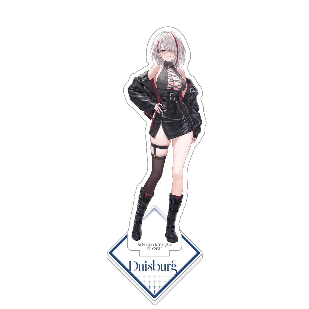 "Azur Lane" Original Illustration Acrylic Stand Duisburg / Winter Date