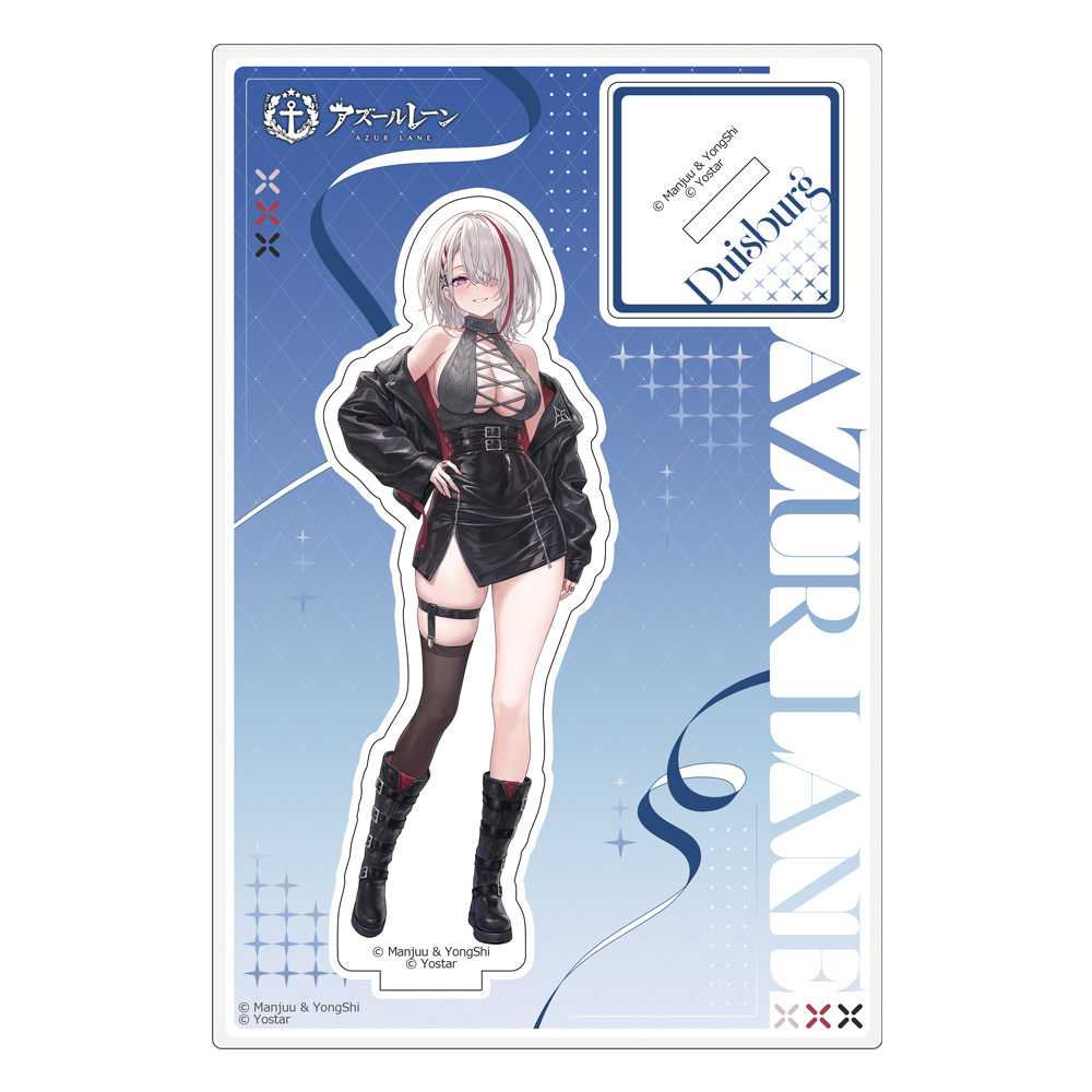 "Azur Lane" Original Illustration Acrylic Stand Duisburg / Winter Date