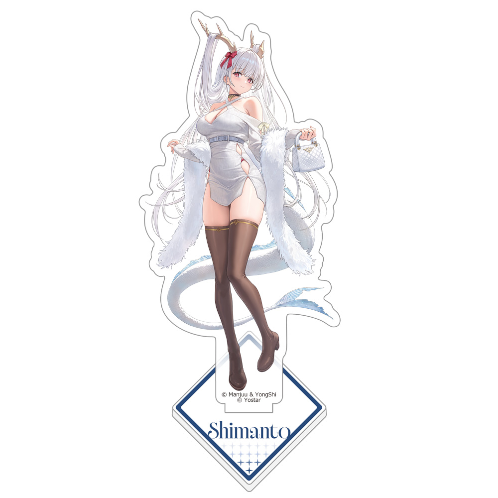 "Azur Lane" Original Illustration Acrylic Stand Shimanto / Winter Date