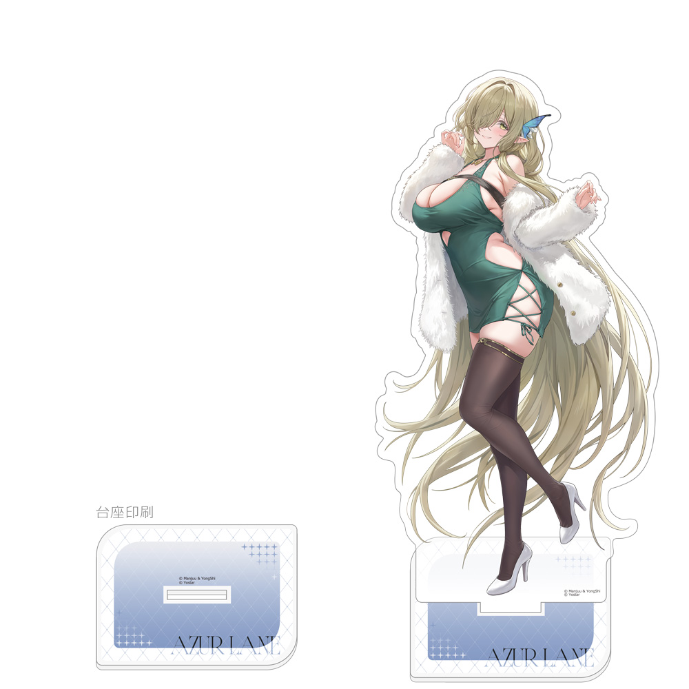 "Azur Lane" Original Illustration Extra Large Acrylic Stand De Zeven Provincien / Winter Date