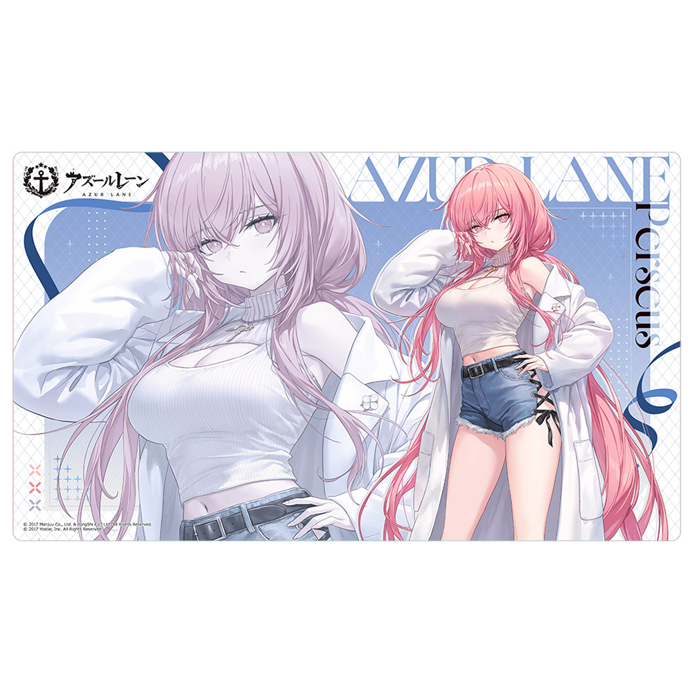 "Azur Lane" Original Illustration Rubber Mat Perseus / Winter Date